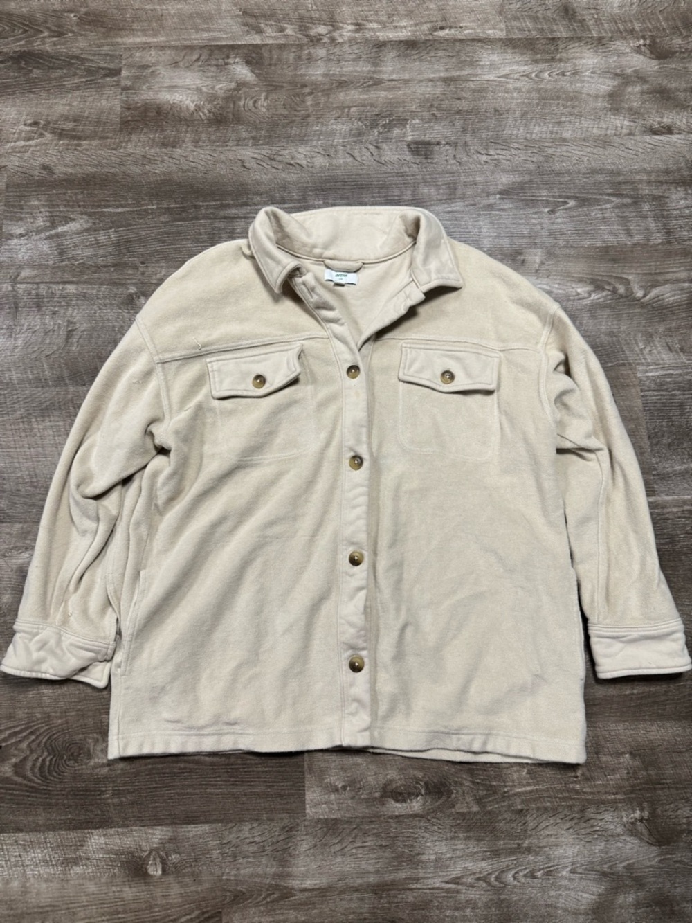 Aerie 100% Cotton Oversized Flannel Jacket Size Large